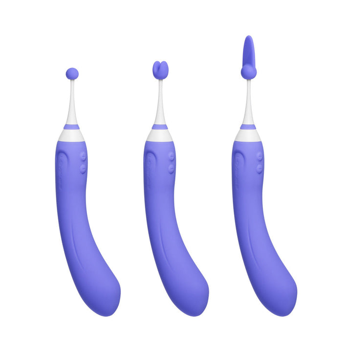 Lovense Hyphy Bluetooth Remote-Controlled Dual-End Vibrator Clitoral and G-Spot Stimulator - Headshop.com