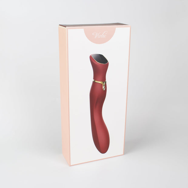 Chance Touch Screen G-Spot Vibrator in Wine - Headshop.com