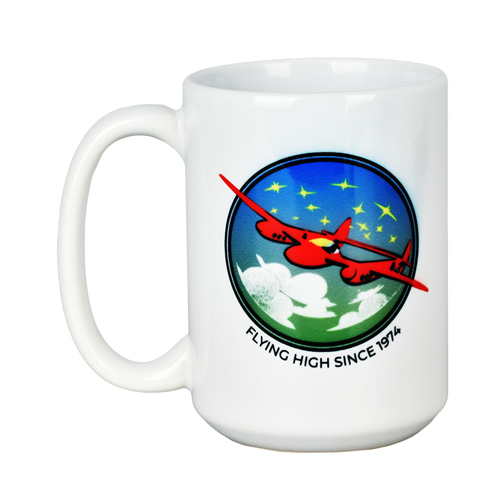 High Times Ceramic Mug - 15oz / Flying High - Headshop.com