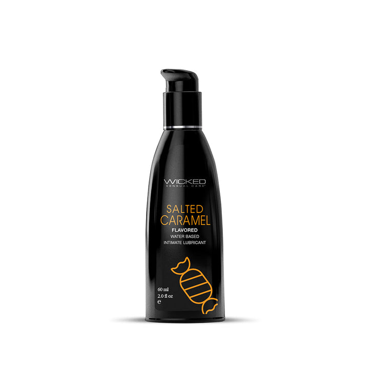 Wicked Aqua Salted Caramel Water-Based Lubricant 2 oz. - Headshop.com