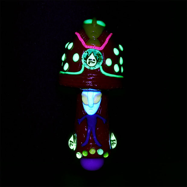 Pulsar Alien Mushroom Hand Pipe - 5.75" - Headshop.com