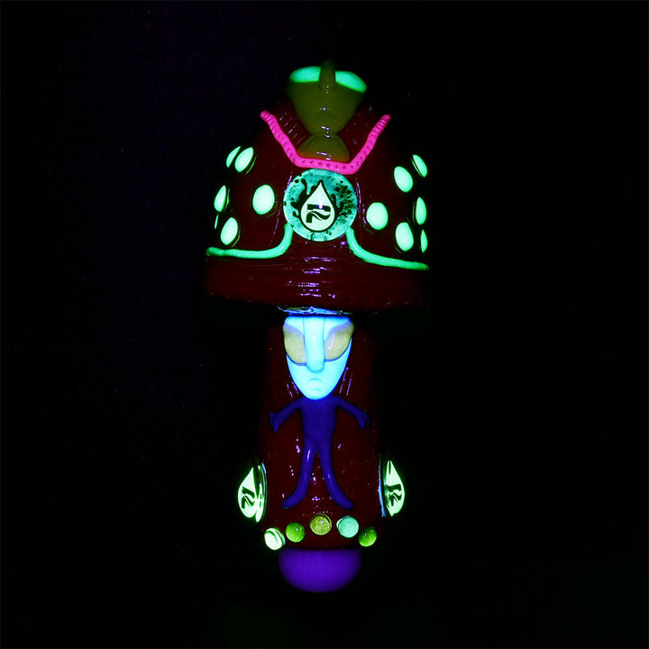 Pulsar Alien Mushroom Hand Pipe - 5.75" - Headshop.com