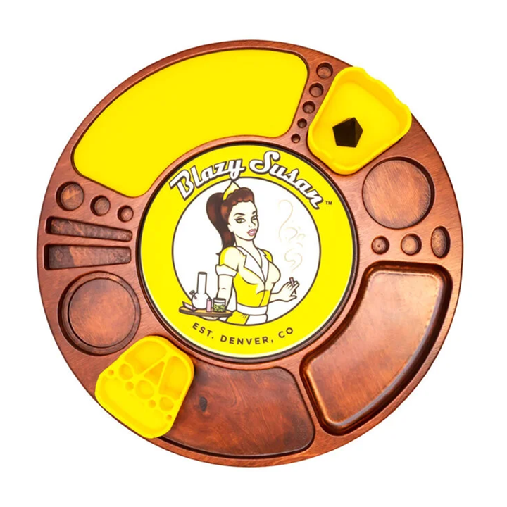 Blazy Susan Spinning Rolling Trays - Headshop.com