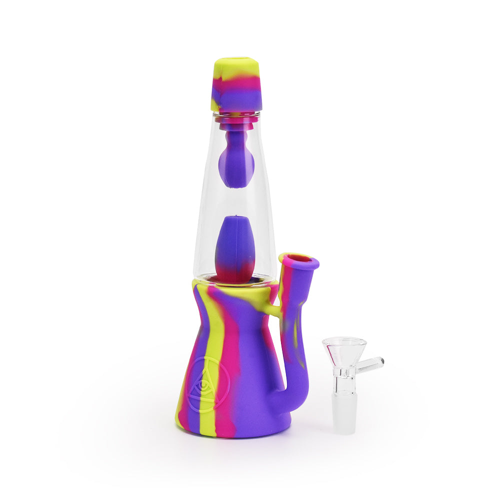 Ritual - 7.5'' Silicone Lava Lamp - Miami Sunset - Headshop.com