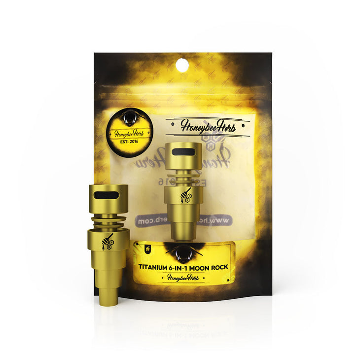 TITANIUM 6 IN 1 MOON ROCK DAB NAIL - Headshop.com