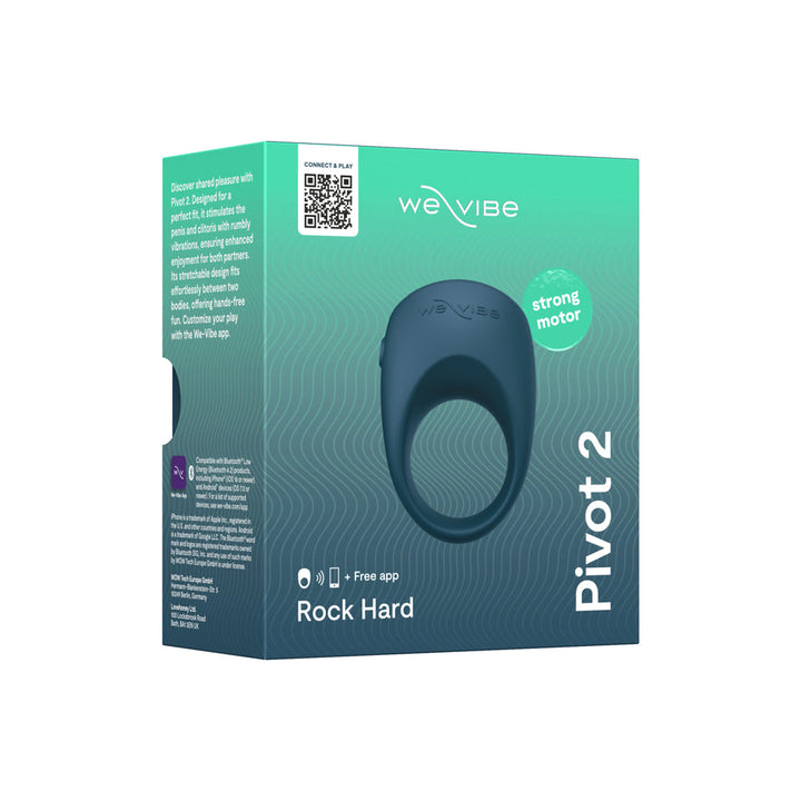 We-Vibe Pivot 2 Vibrating Couples Ring Slate