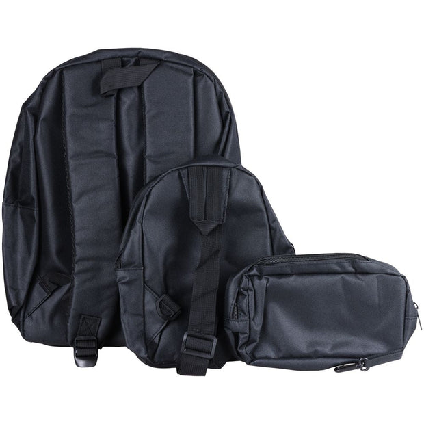 Dabtized Smoker Backpack & Zipper Pouch 3-Piece Set - 13"x16.5" / Music Legendz - Headshop.com