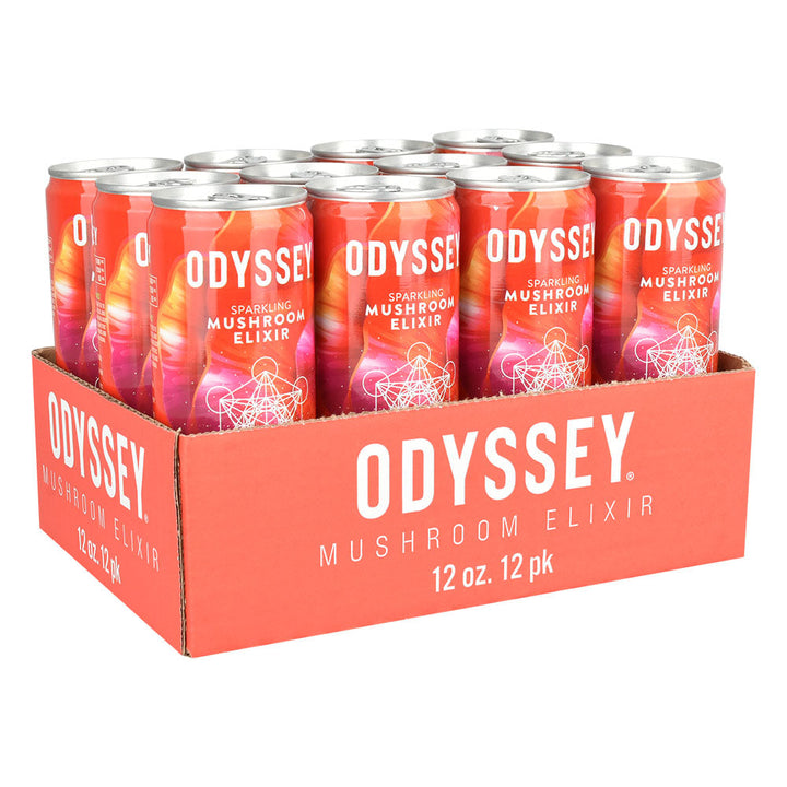 Odyssey Mushroom Sparkling Elixir | 12oz | 12pc Case - Headshop.com