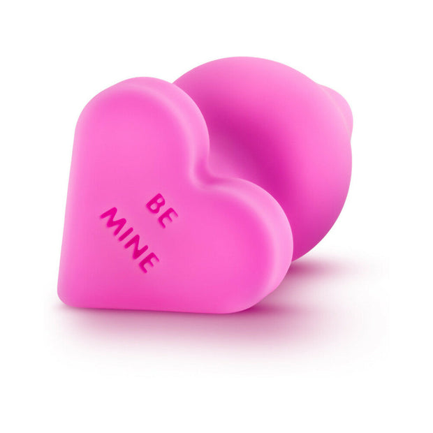 Play with Me Naughty Candy Hearts 'Be Mine' Anal Plug Pink - Headshop.com