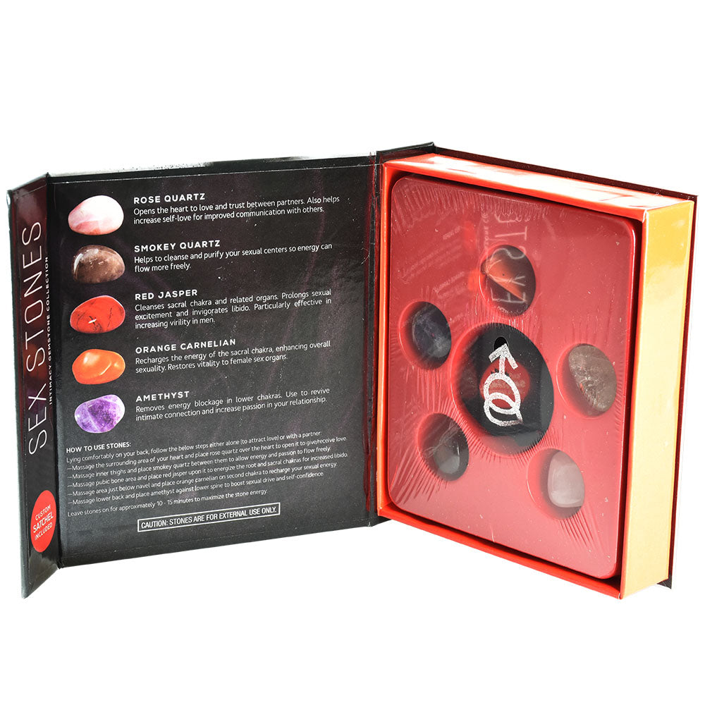 Sex Stones Intimacy Gemstone 5pc Kit - Headshop.com