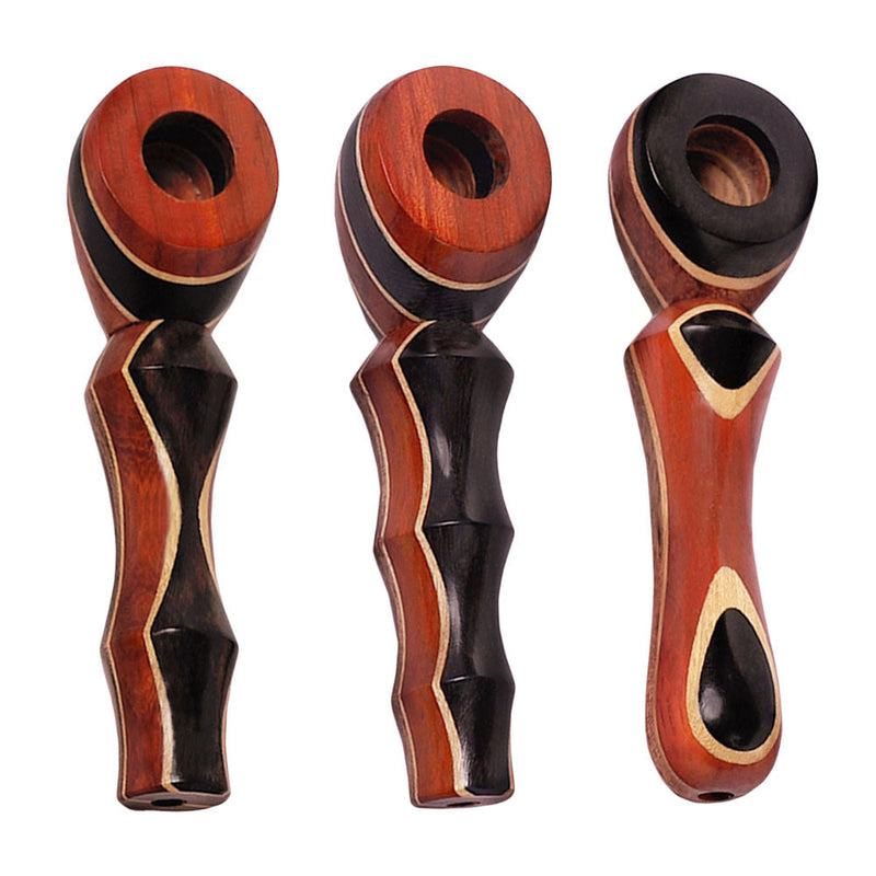 Styled Wood Spoon Pipe - Headshop.com