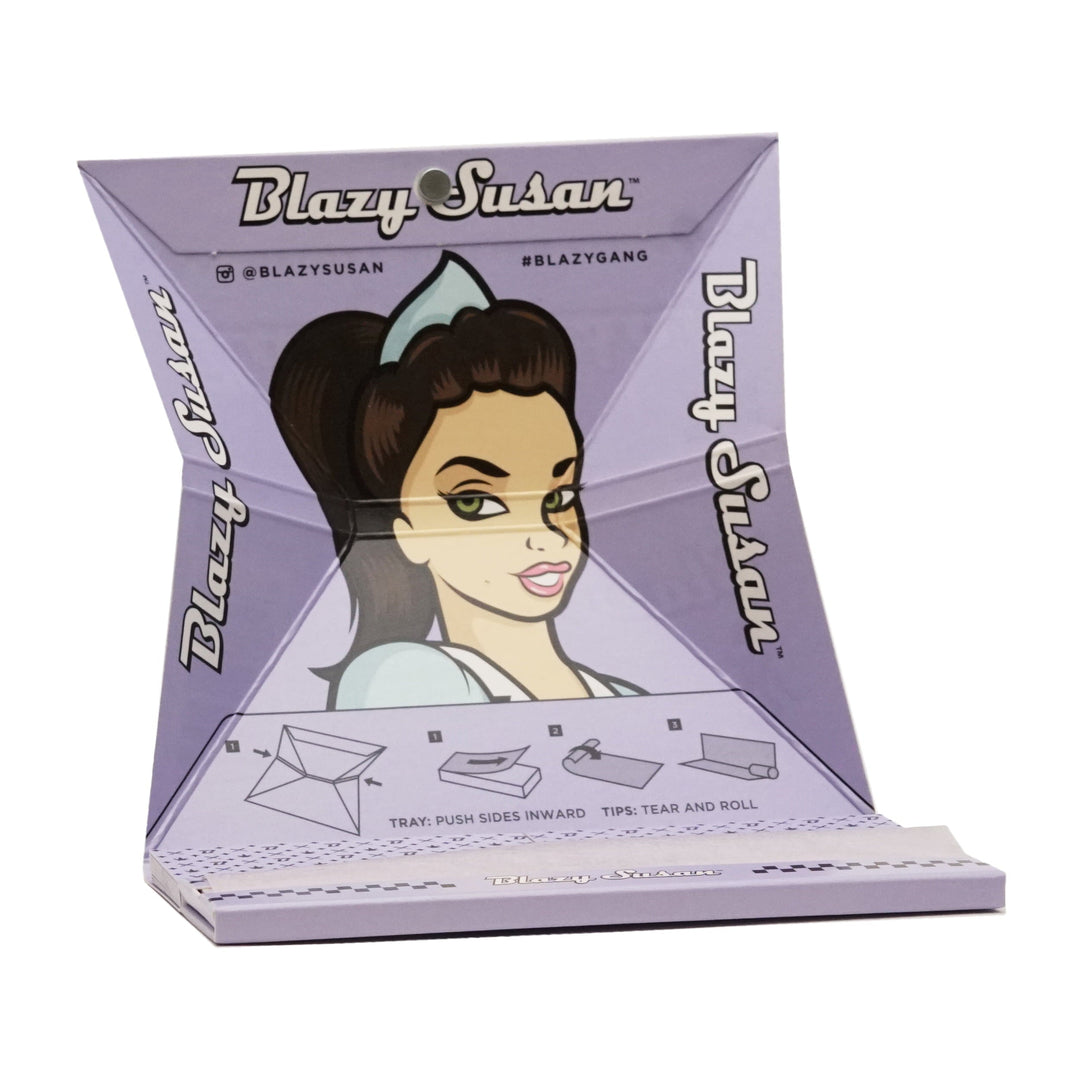 Blazy Susan Purple Rolling Papers - Headshop.com