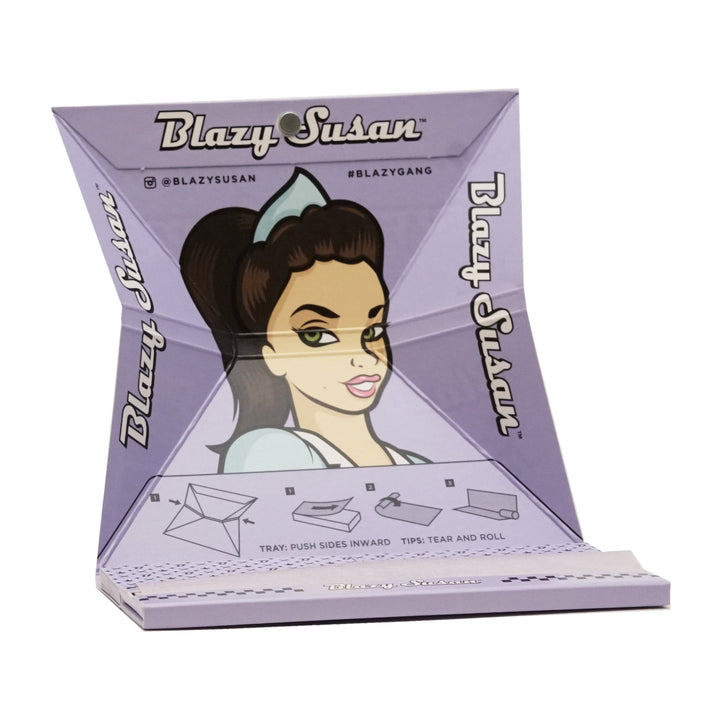 Blazy Susan Purple Rolling Papers - Headshop.com
