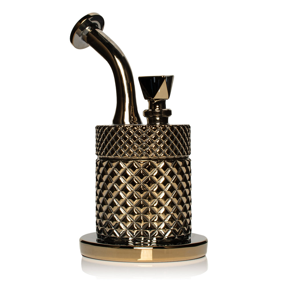 Twenties Collection Water Pipe | Gold - Headshop.com