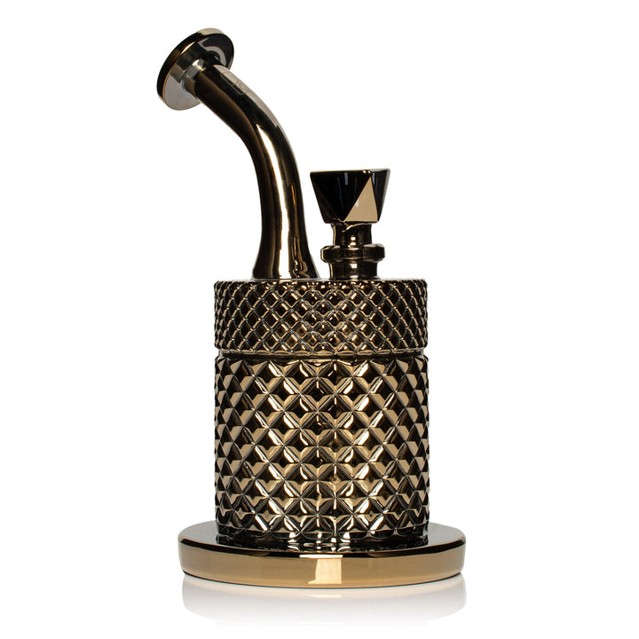 Twenties Collection Water Pipe | Gold - Headshop.com