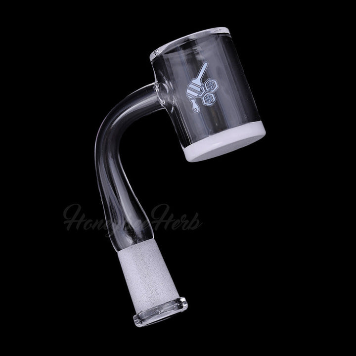 HONEY & MILK BEVEL QUARTZ BANGER - 90° DEGREE | YL - Headshop.com