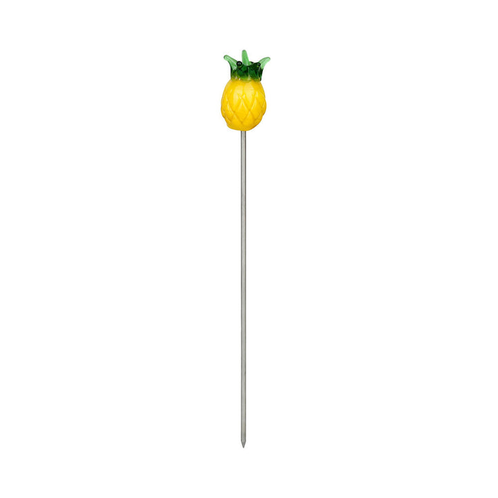 Pulsar Fruit Series Pineapple Express Herb Pipe Glow Duo - 10" / 14mm F - Headshop.com