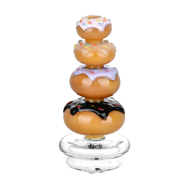 Pulsar Donut Staxx Dry Attachment For Puffco Peak/Pro | 4.25" - Headshop.com