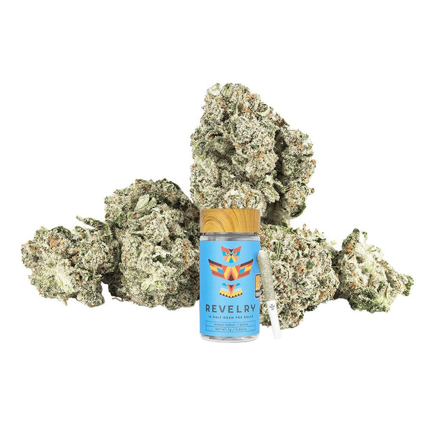Revelry Premium Indoor THCA Pre-Rolls | 0.5g | 14pc Pack