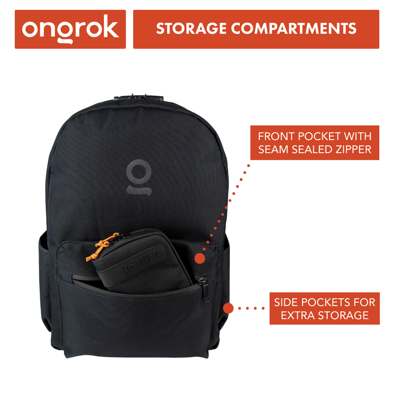 Ongrok Carbon-lined Backpack Smell Proof - Headshop.com