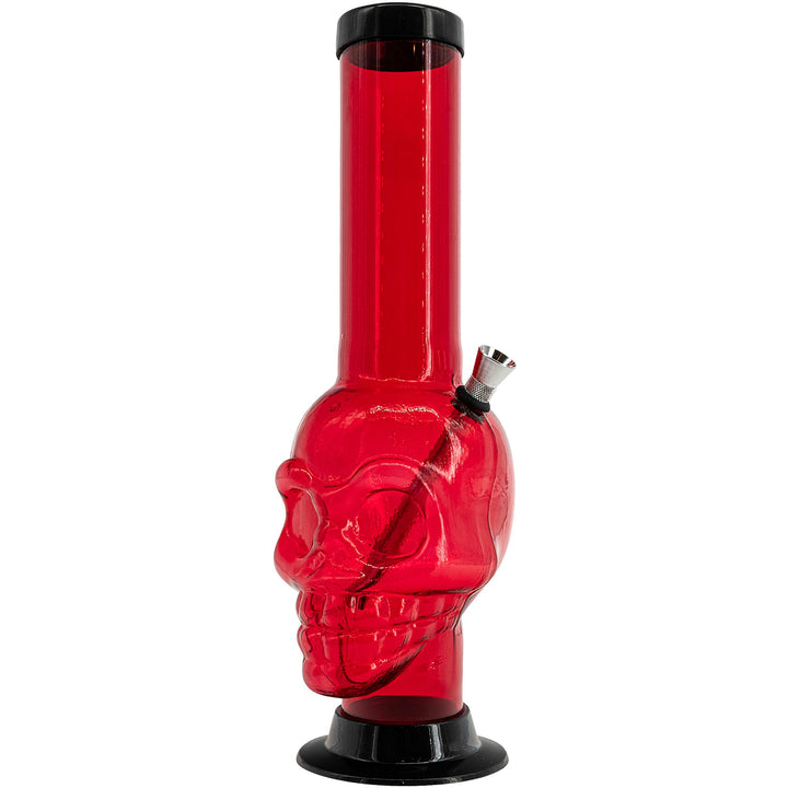 JM Enterprises  12-15" Acrylic Skull Chamber Bong - Multiple