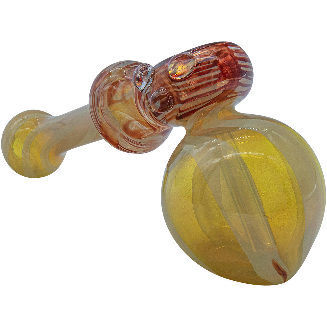 LA Pipes "Raked Hammer" Fumed Hammer Bubbler Pipe (Various Colors) - Headshop.com