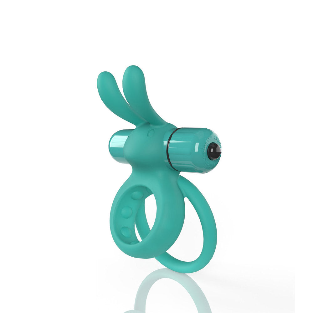Screaming O 4T Ohare Vibrating Rabbit Double Cockring Kiwi - Headshop.com