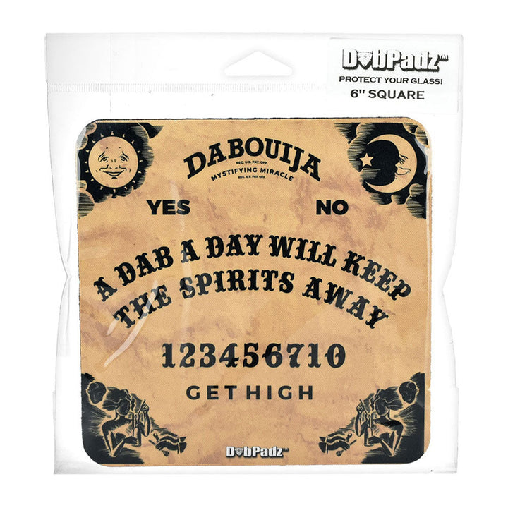 DabPadz Fabric Top Square Dab Mat - Dabouija / 6" x 6" - Headshop.com