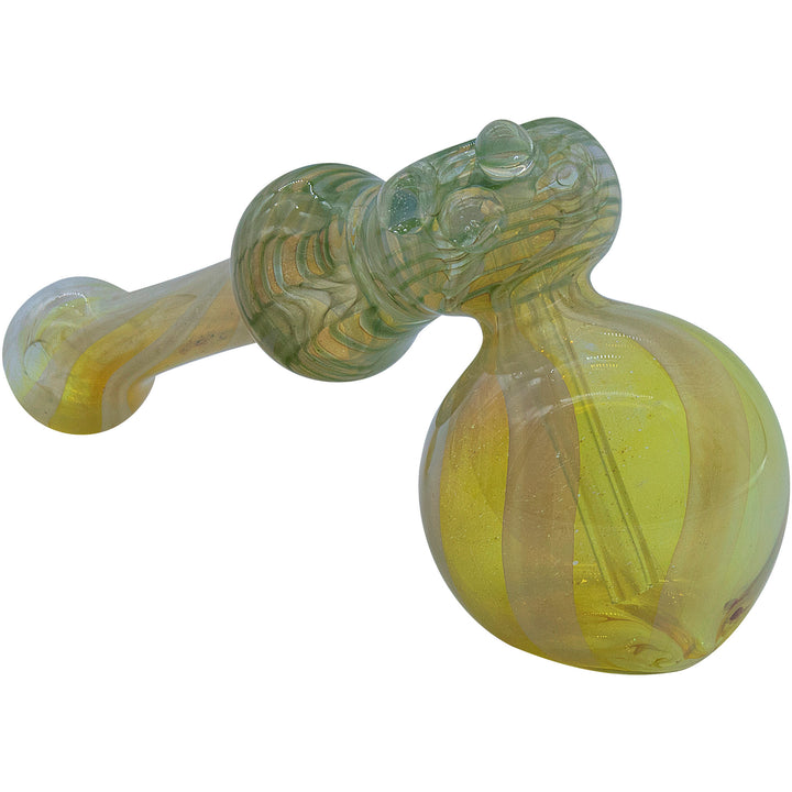 LA Pipes "Raked Hammer" Fumed Hammer Bubbler Pipe (Various Colors) - Headshop.com