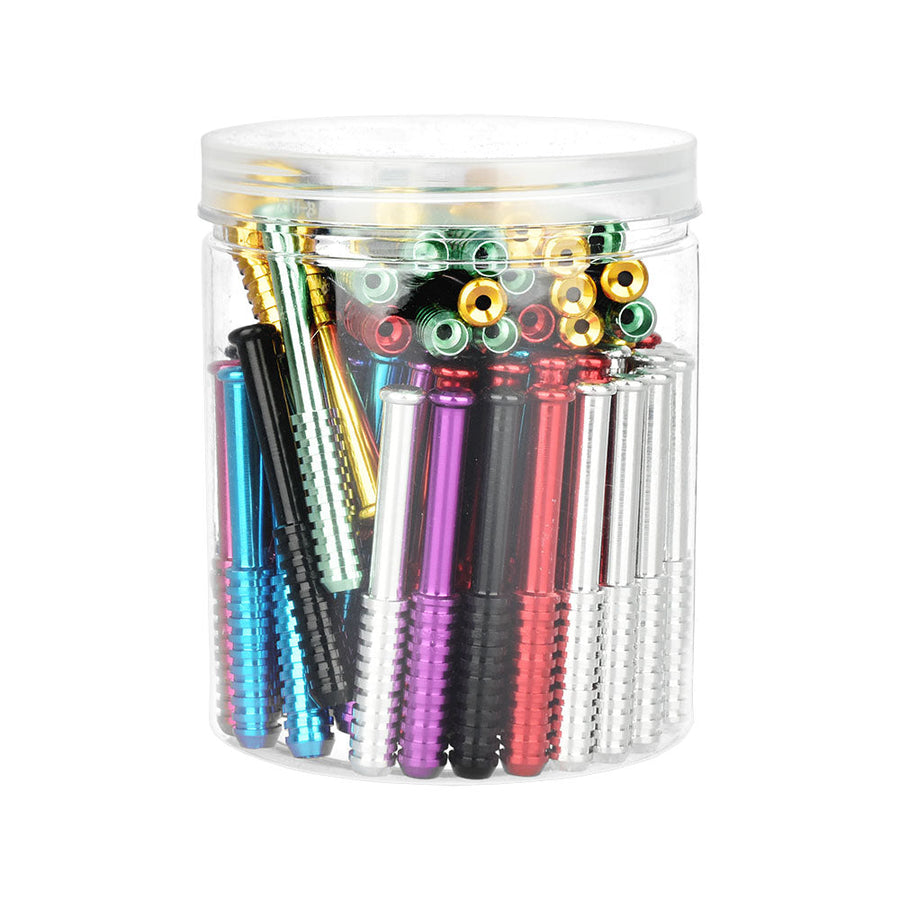 100PC JAR - Pinch Hitter Pipe - 3" / Assorted Colors - Headshop.com