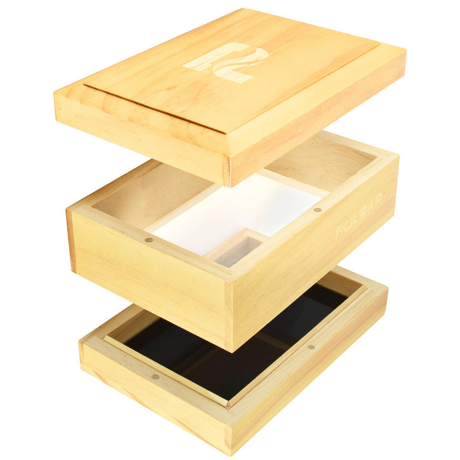 Pulsar Sifter Box w/ Rolling Tray | 4 x 5.75 Inch - Headshop.com