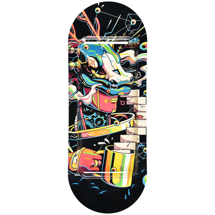 Pulsar SK8Tray Rolling Tray - 7.25"x19.75" / Dragon Coffee Break - Headshop.com