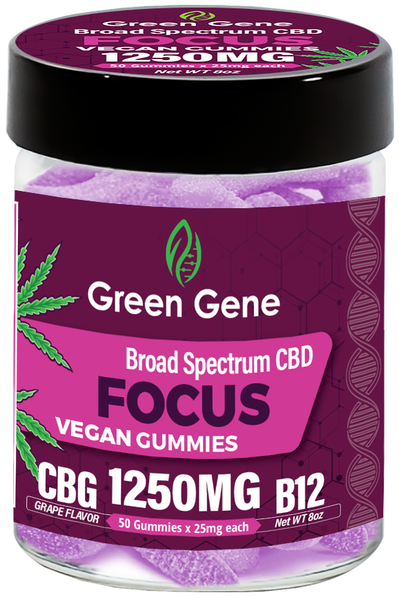 Green Genie Organic CBD Infused Mood Based Vegan Gummies - (625MG - 2500MG) - Headshop.com