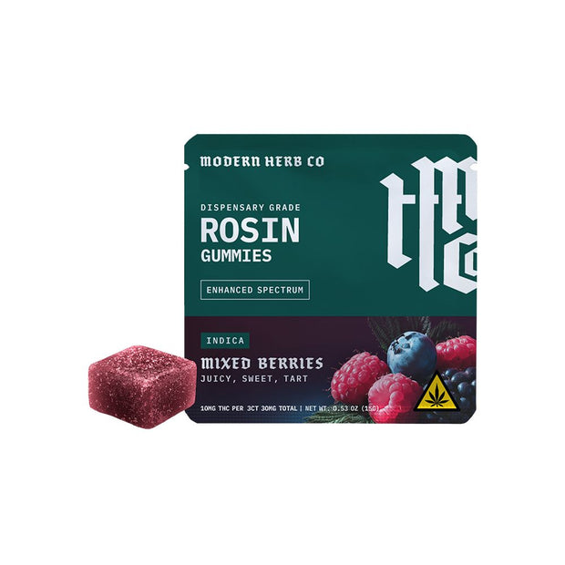 Modern Herb Co Rosin Gummies | 30mg | 3pc | 24pk Display