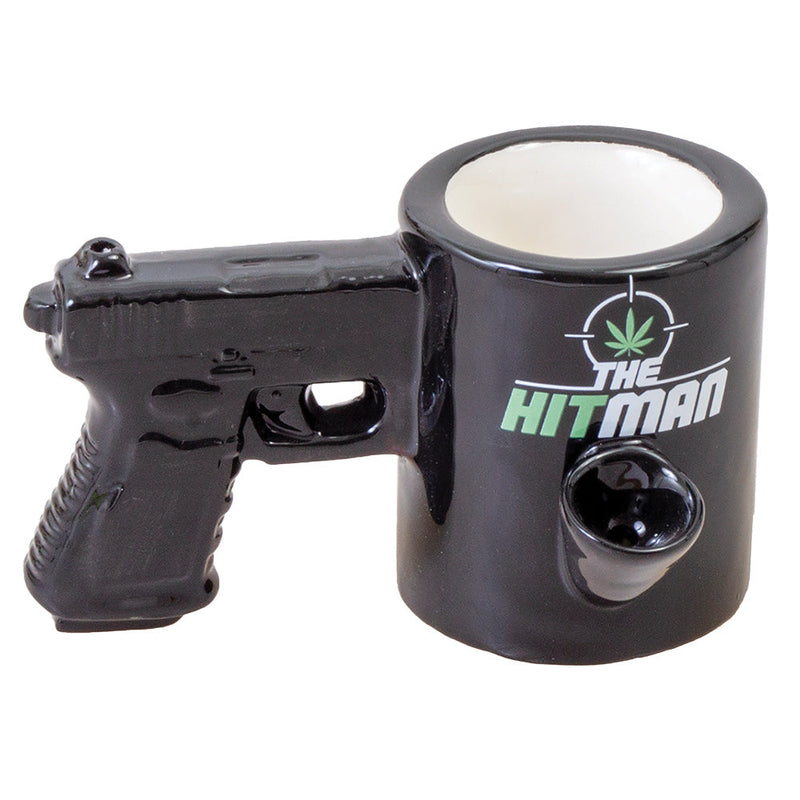 The Hitman Ceramic Pipe Mug - 10oz - Headshop.com