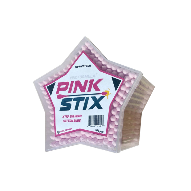 Pink Stix - XL Cotton Heads: Single Pack - Headshop.com