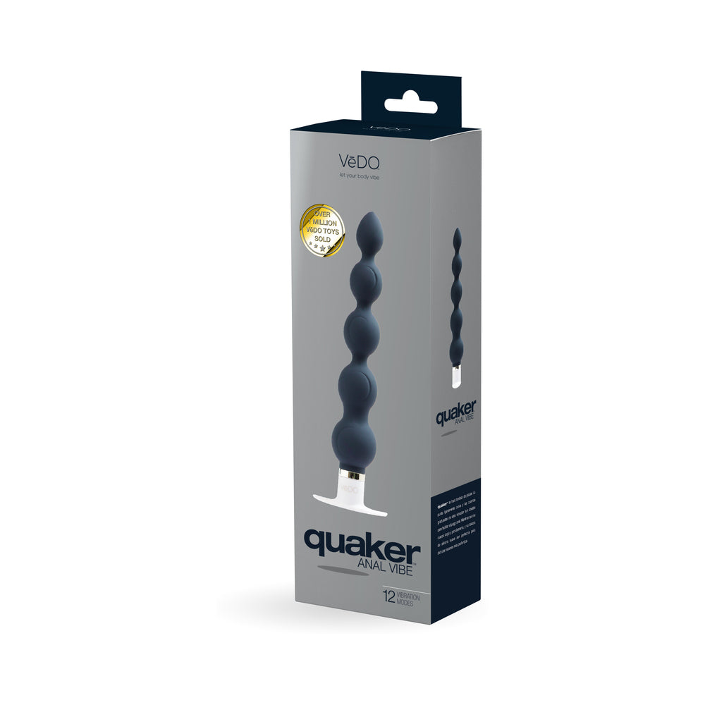 VeDO Quaker Anal Vibe Just Black - Headshop.com
