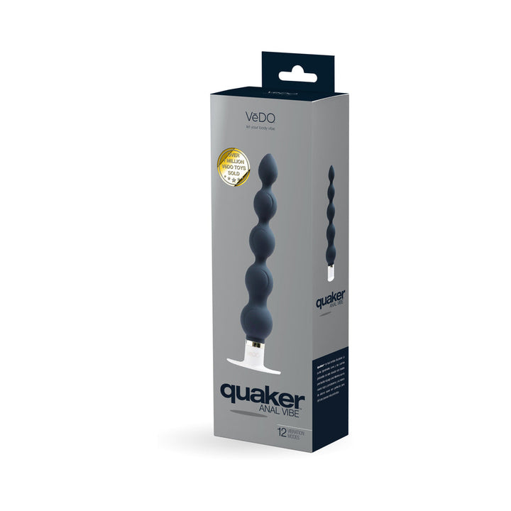 VeDO Quaker Anal Vibe Just Black - Headshop.com