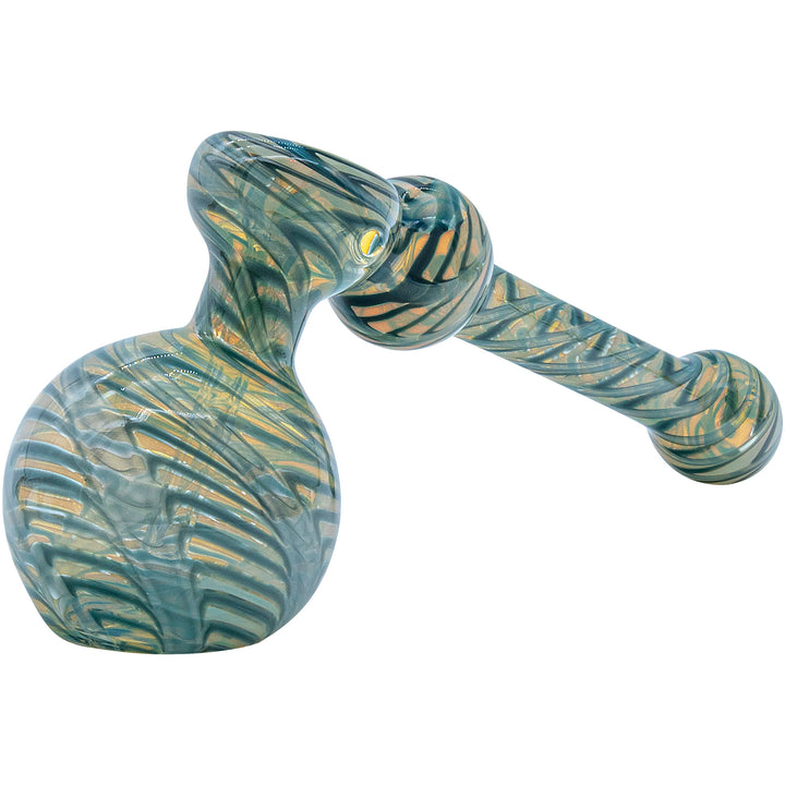 LA Pipes "Full Rake" Fumed Hammer Bubbler Pipe (Various Colors) - Headshop.com