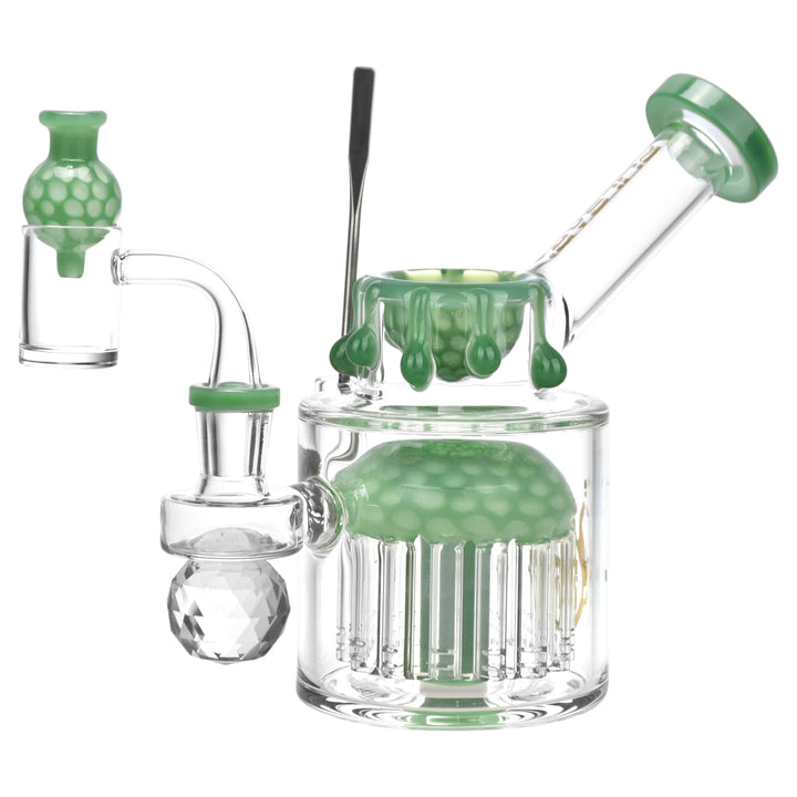 Pulsar Day Drippin' Glass Dab Rig Set | 6" | 14mm F - Headshop.com