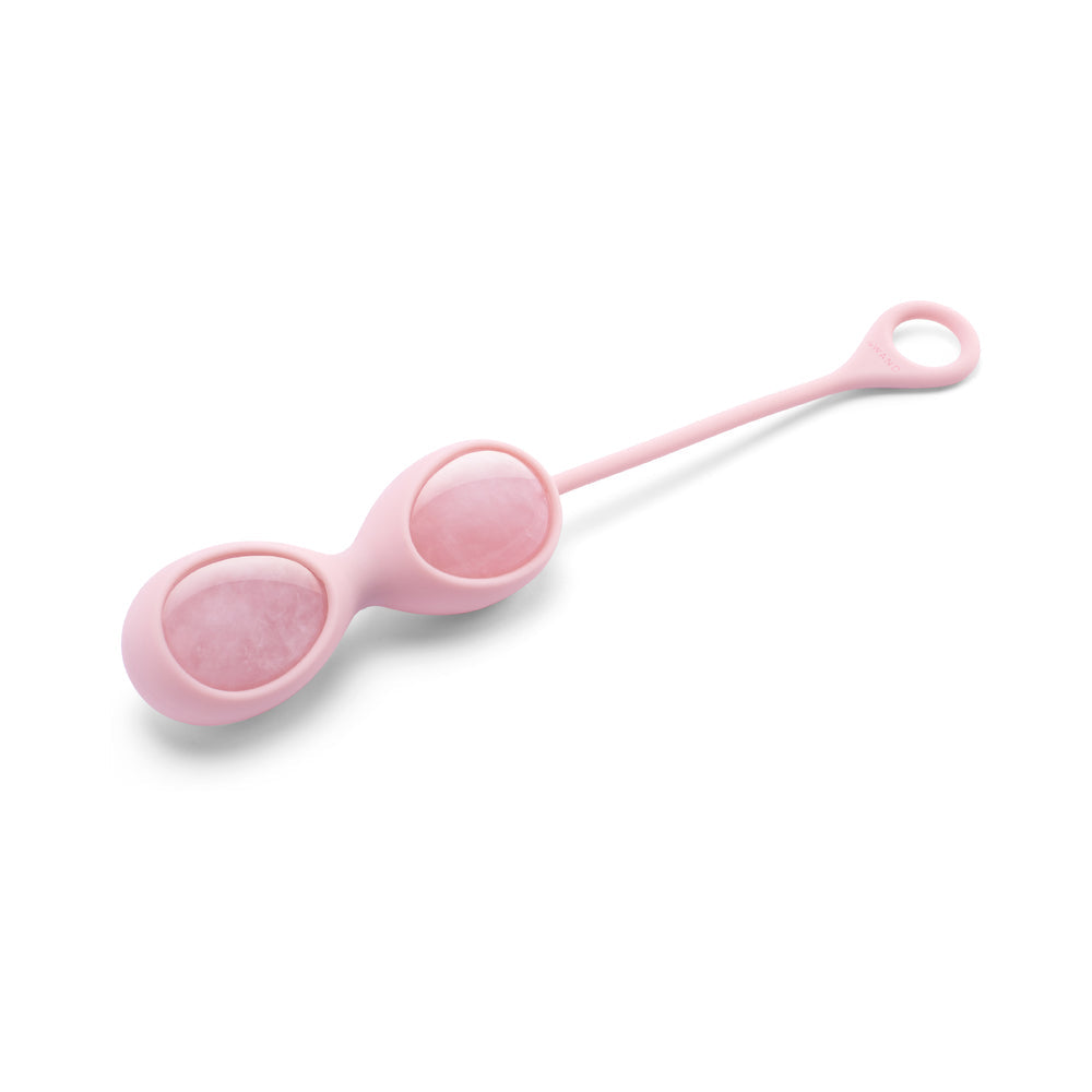Le Wand Crystal Yoni Eggs Rose Quartz - Headshop.com