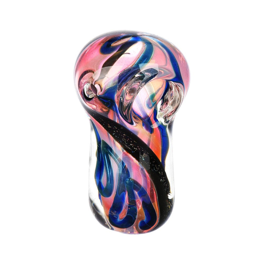 It's a Swirled World Glass Spoon Pipe - 2.5" - Headshop.com