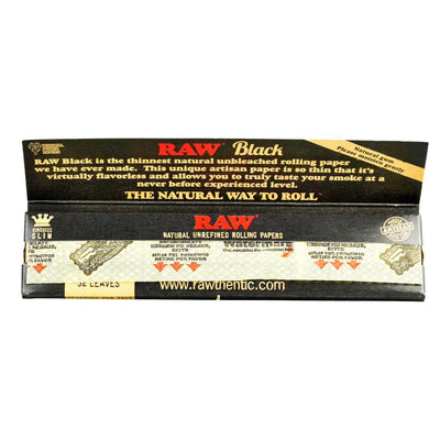 Raw Black Classic Rolling Papers - Headshop.com
