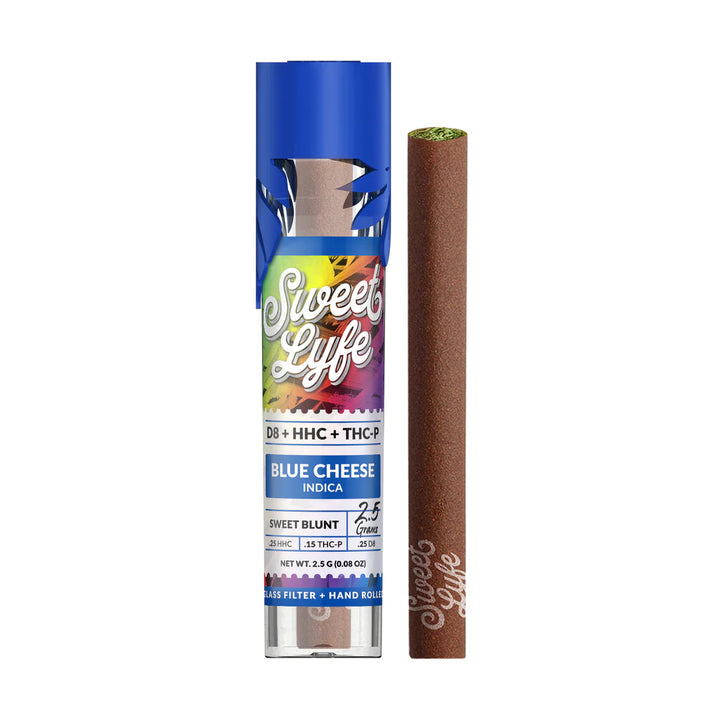 Sweet Blunt D8, HHC, THC-P - Blue Cheese (Indica) - Headshop.com