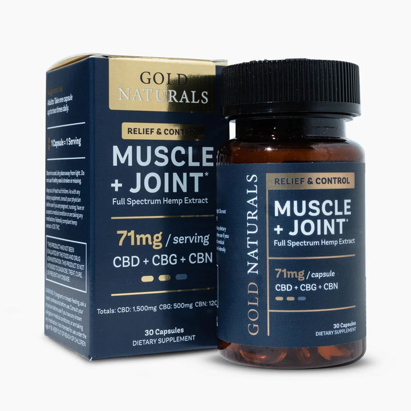 Muscle + Joint Soft Gels - Headshop.com