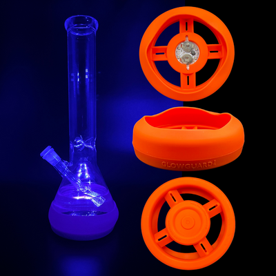 Bong Base Bumper USB Rechargeable 4.25in-6in Bases Silicone Fits Variety of Shapes - Headshop.com