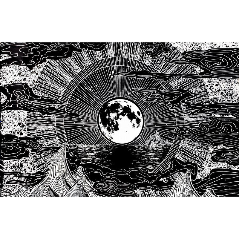 ThreadHeads Moon Landscape Tapestry - Headshop.com