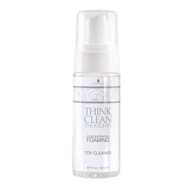 Sensuva Think Clean Thoughts Concentrated Foaming Cleaner  4.2 oz. - Headshop.com