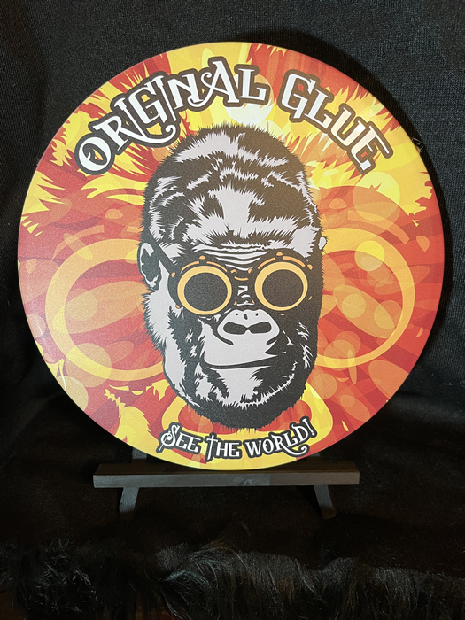 GG4 30 cm x 30 cm Round Aluminum Sign - Headshop.com