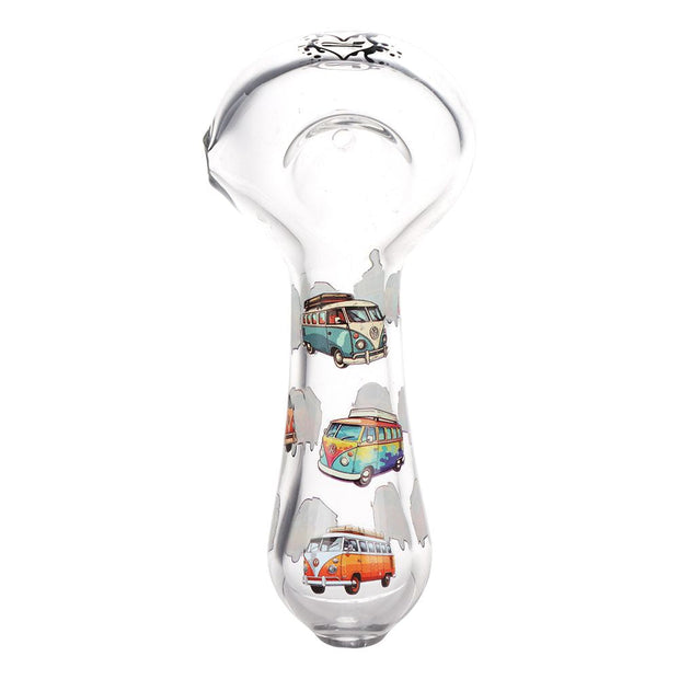 3CT BUNDLE - Pulsar VW Bus Glass Spoon Pipe - 4.5"
